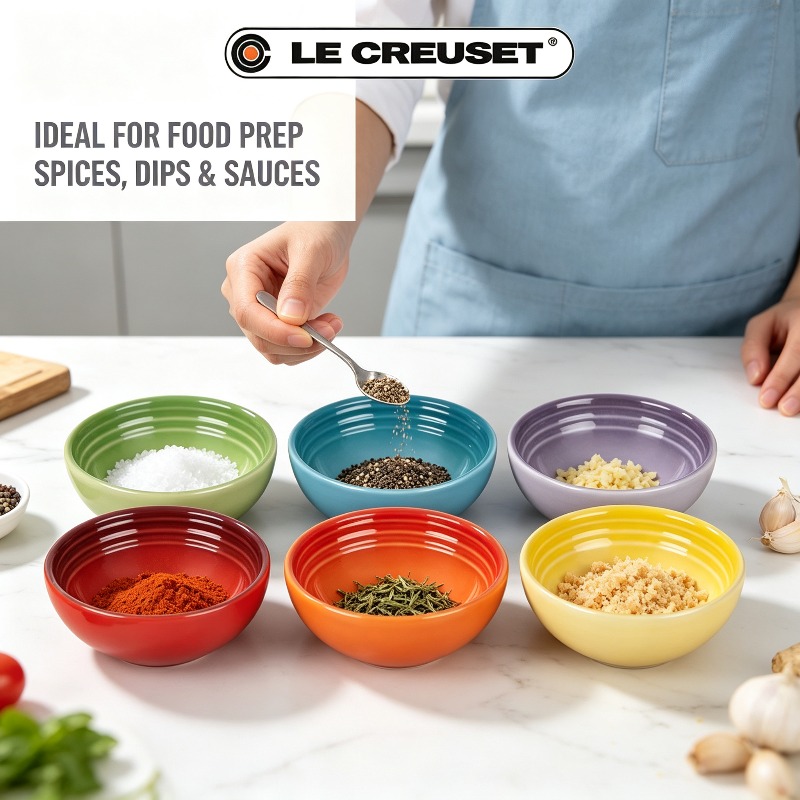 Meal Prep Kitchen - Le Creuset 6 Parçalı 2oz Taş