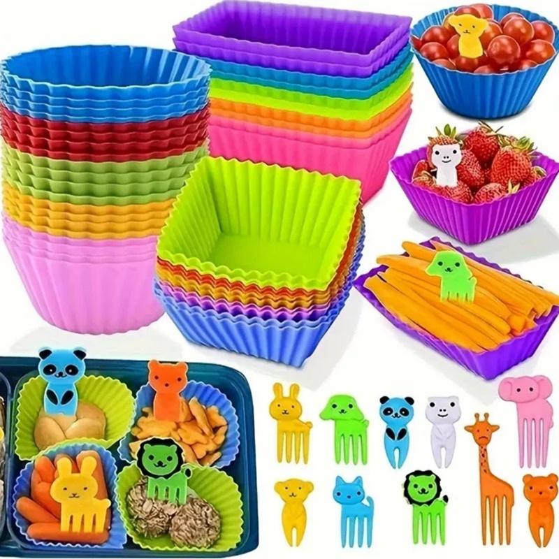 ● 12/24 adet silikon öğle yeme - Meal Prep Template incelemesi ve fiyatı