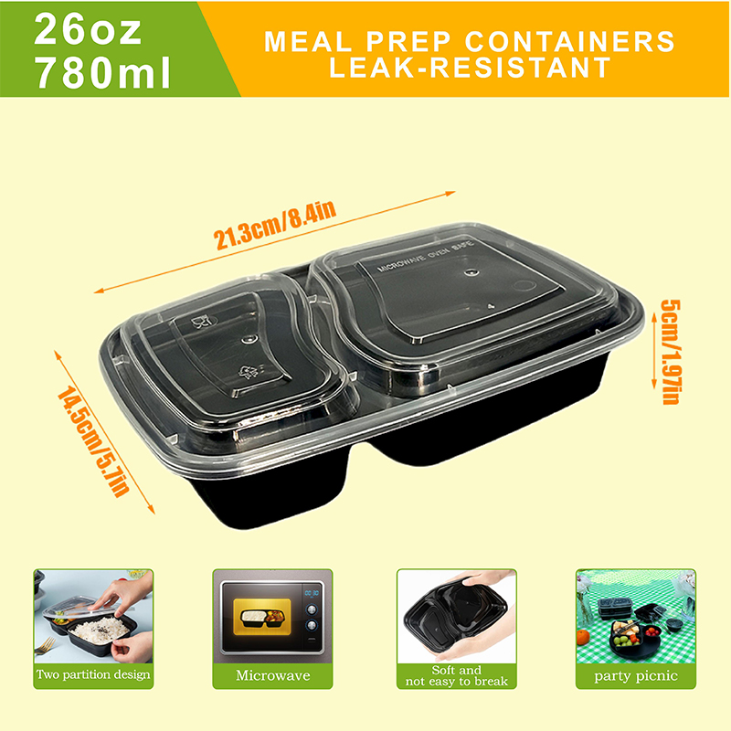 10/40'lık Paket 26 oz İki Bölm - Meal Prep Bowl incelemesi ve fiyatı