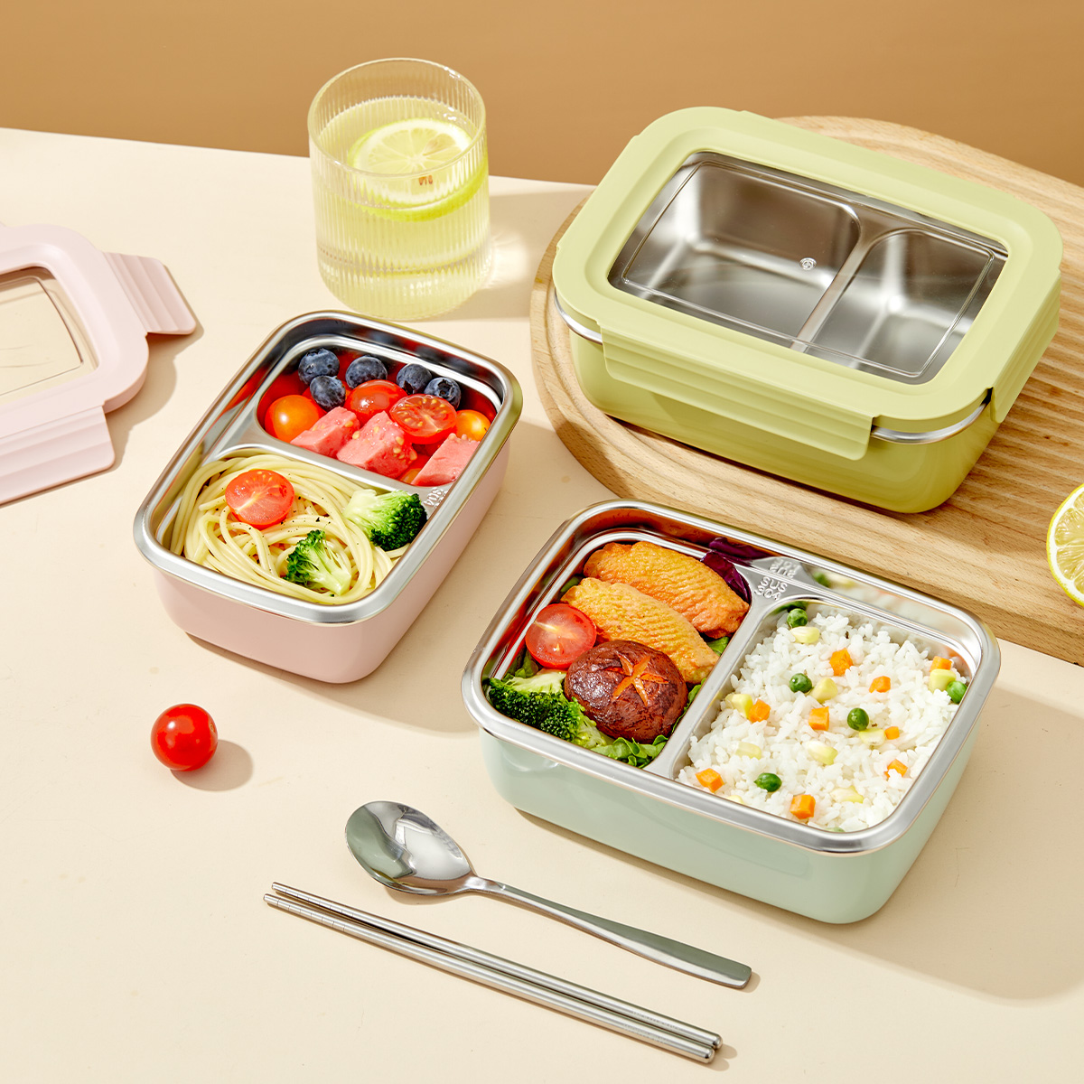 Mikrodalga 304 Paslanmaz Çelik - Meal Prep Bowl incelemesi ve fiyatı