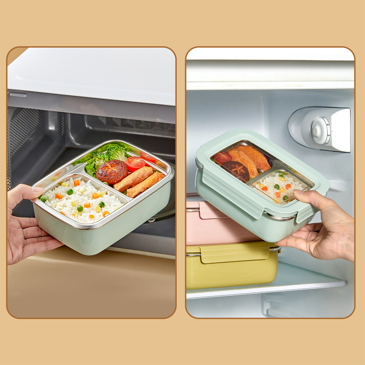 Mikrodalga 304 Paslanmaz Çelik - Meal Prep Bowl incelemesi ve fiyatı