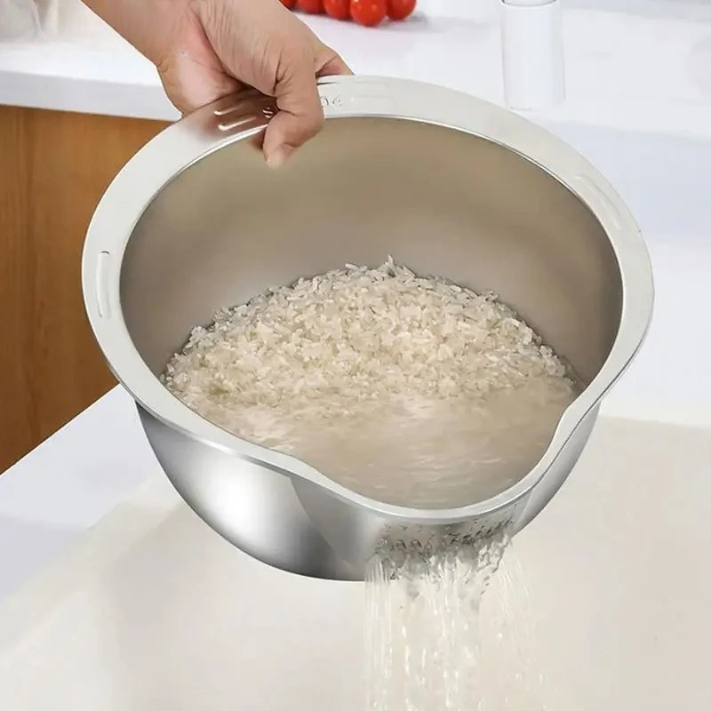 Paslanmaz Çelik Pirinç Yıkama  - Meal Prep With Rice incelemesi ve fiyatı