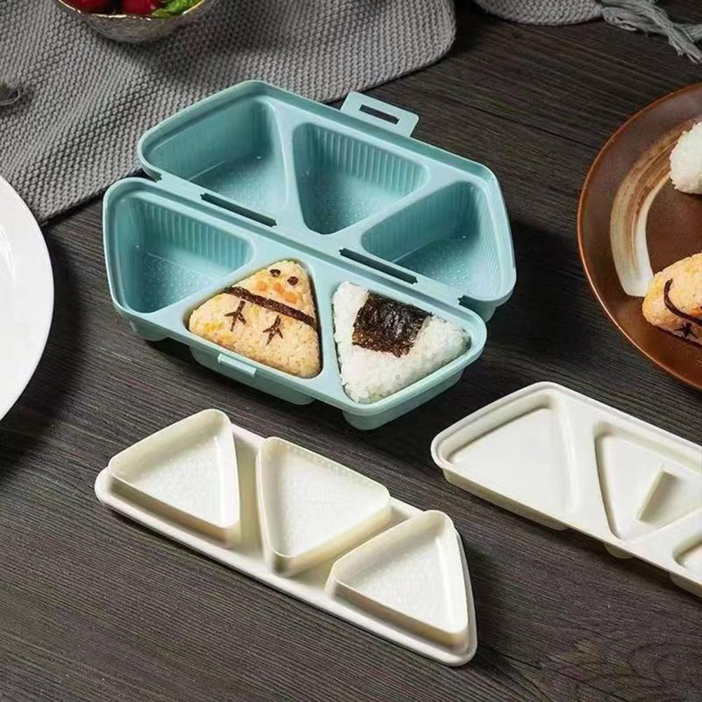 6 Bölmeli Üçgen Onigiri Kalıbı - Meal Prep With Rice incelemesi ve fiyatı